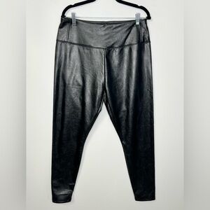 BP Black Faux Leather Pants